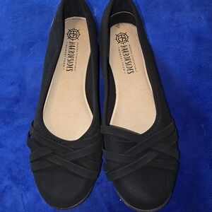 HarborShores Women's Black Loafers